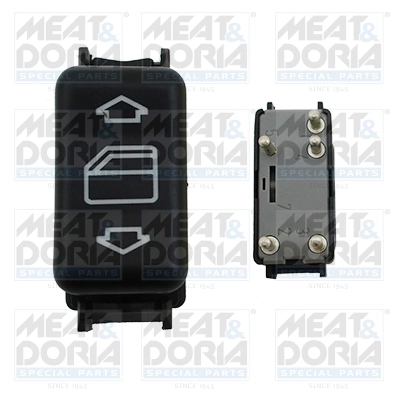 Switch, window regulator